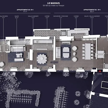 Sublim D'architecte 4p פריז